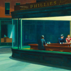 Inspirée d’Edward HOPPER